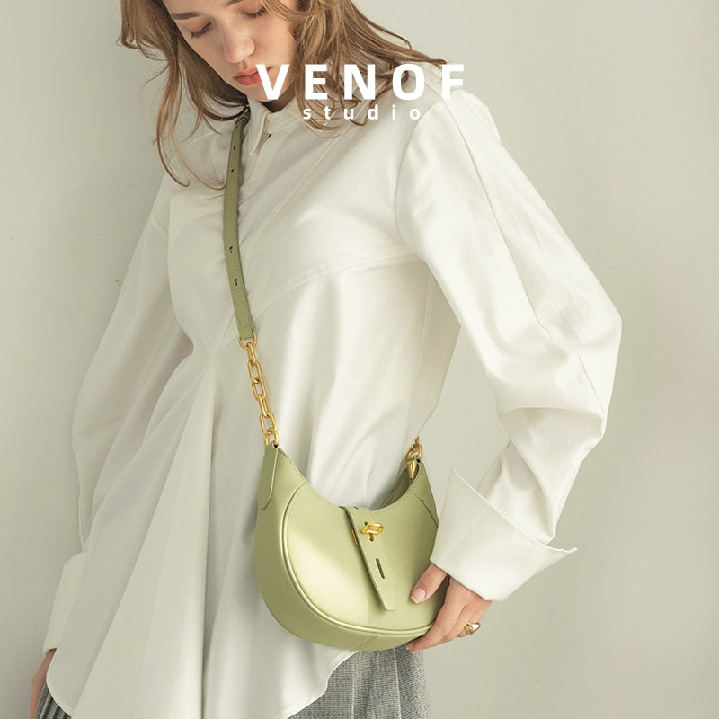 Small Saddle Leather Crossbody Bag
