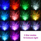 LED Star Galaxy Projector