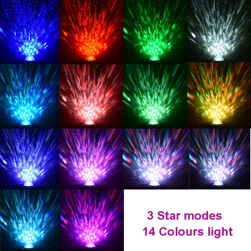 LED Star Galaxy Projector