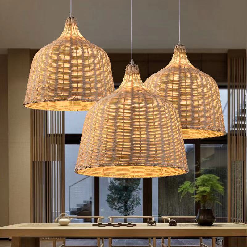 Handmade Rattan Hanging Lamp