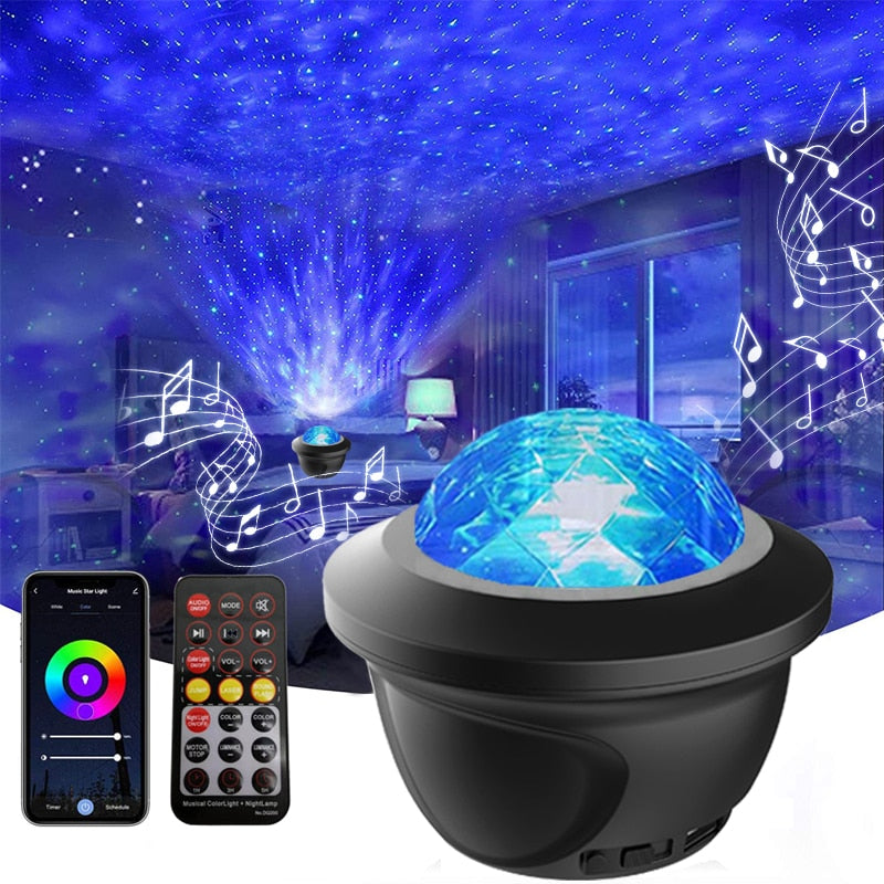 LED Star Galaxy Projector