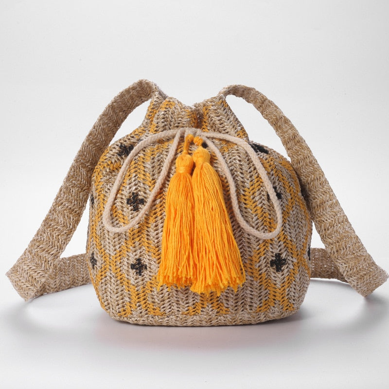 Yellow Wayuu Bag