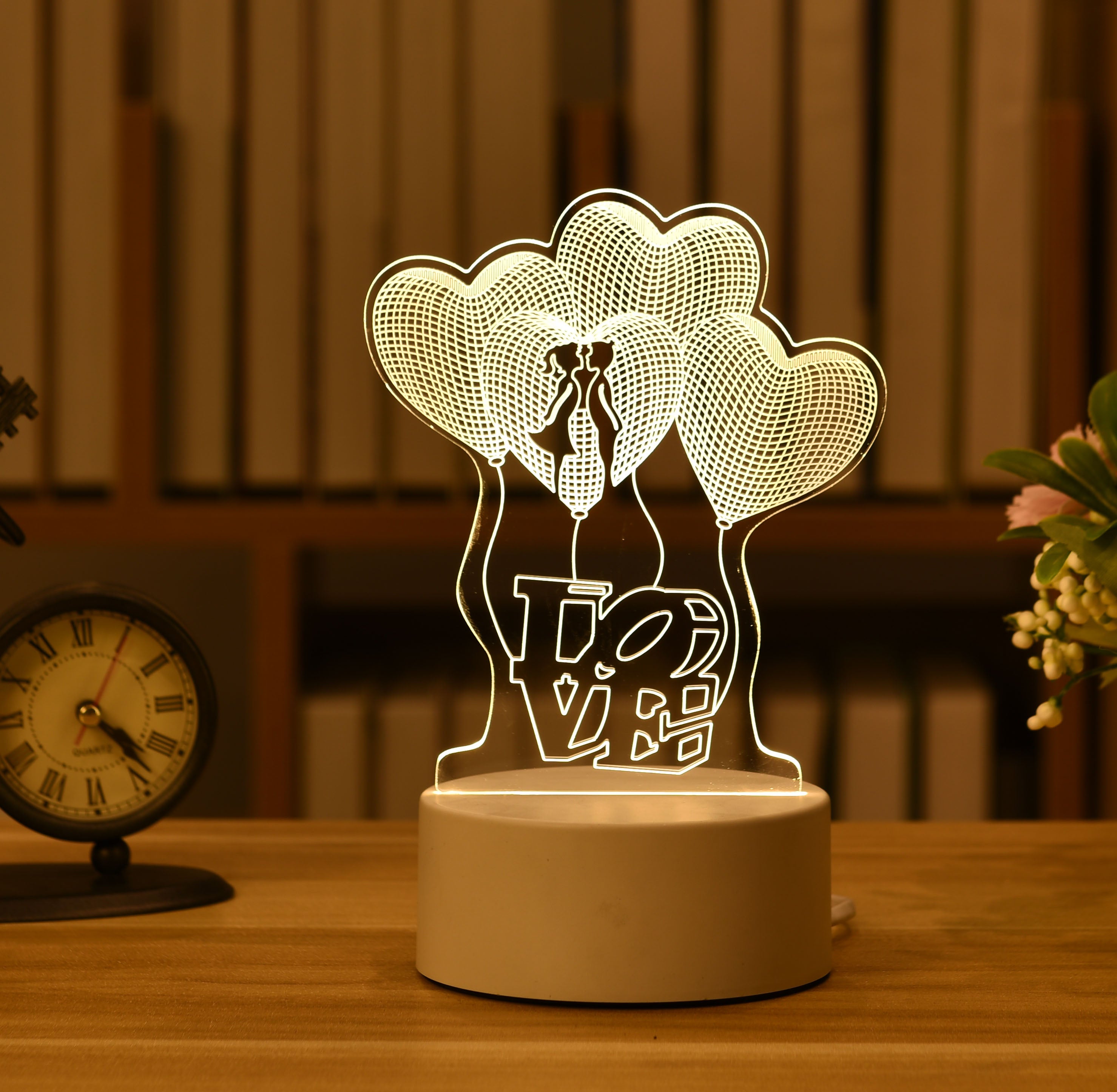 Christmas 3D Acrylic Night Light