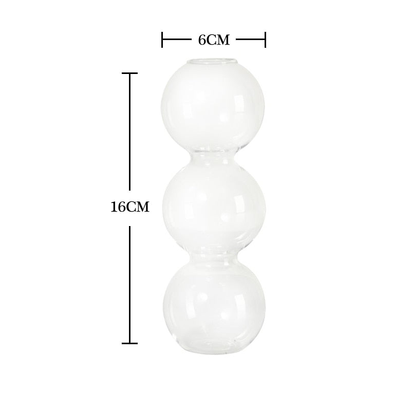 Nordic Spherical Hydroponic Glass Vase