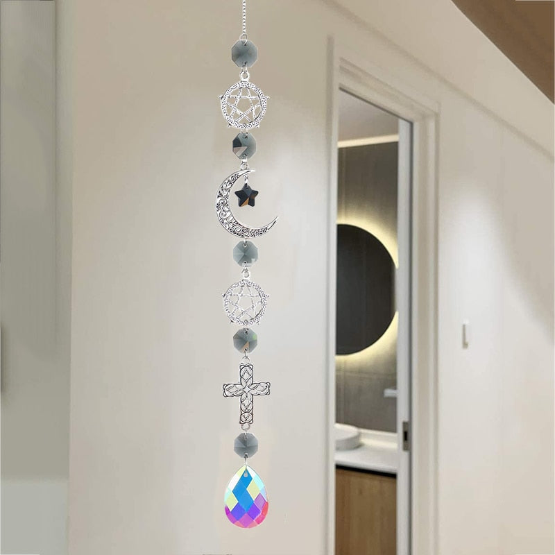 Suncatcher Hanging Crystal Prism