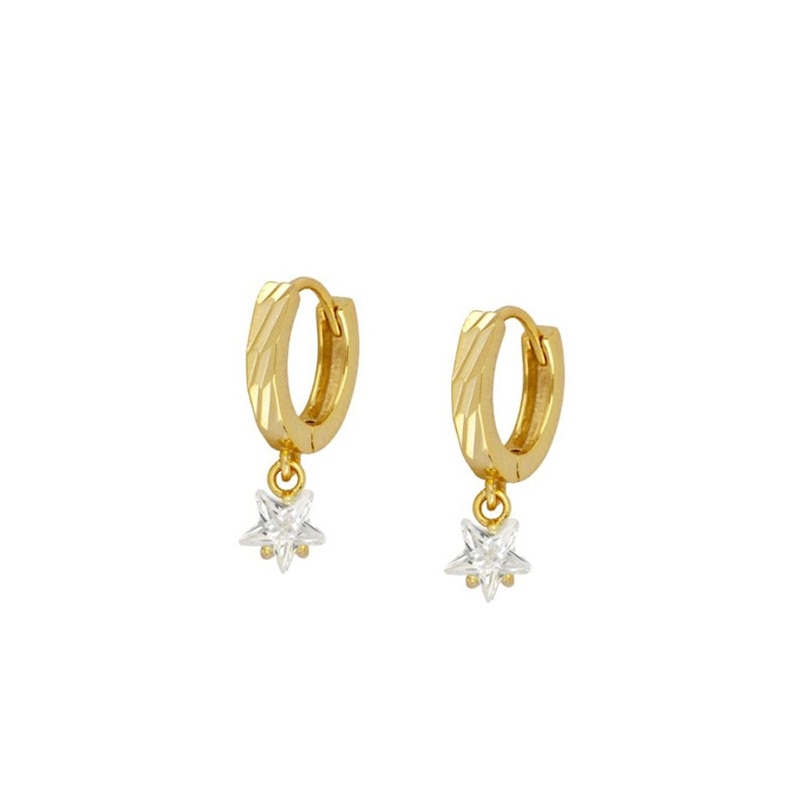 Gold Earrings Set