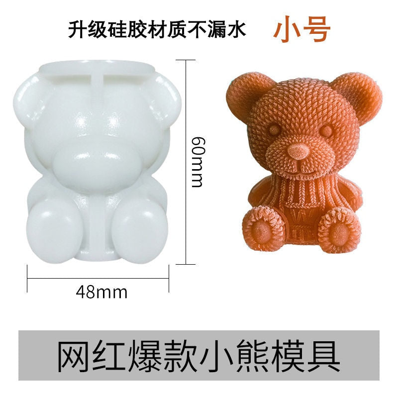 Ice Cube Mold Bear