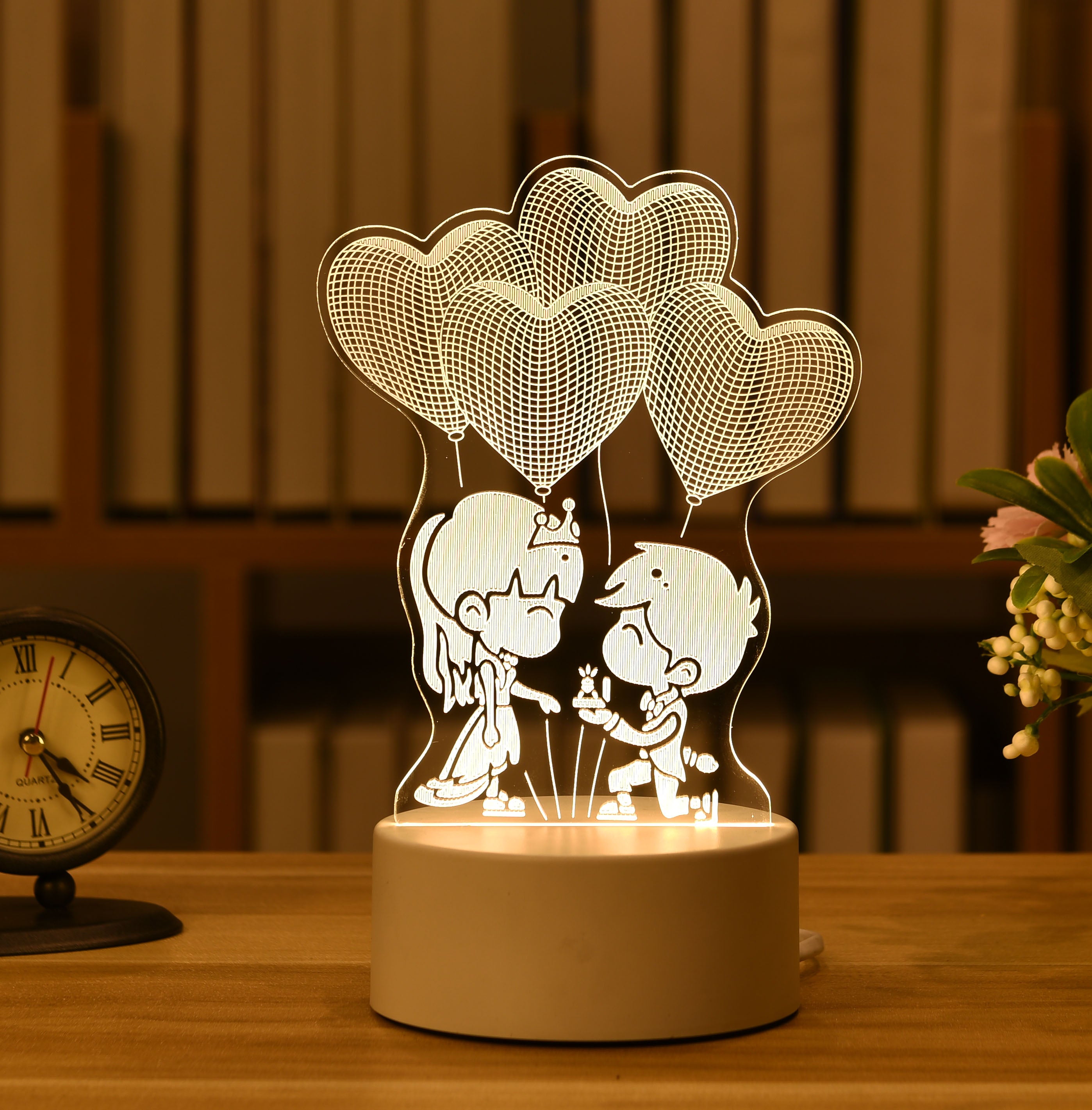 Christmas 3D Acrylic Night Light