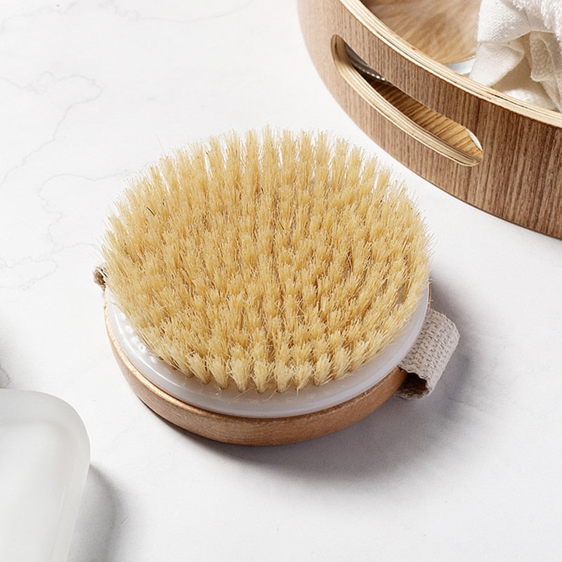 Wooden Bath Brush Natural