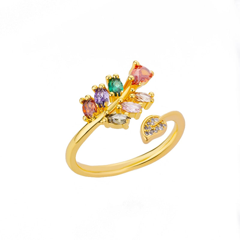 Gold Ring Star Women