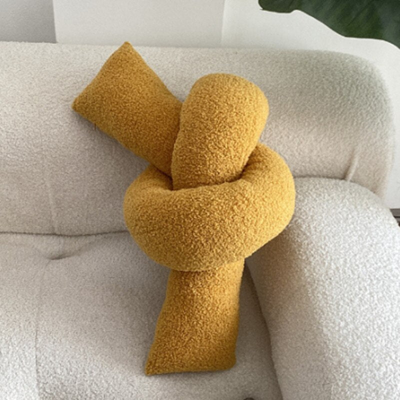 1PC Nordic Wool Plush Pillows