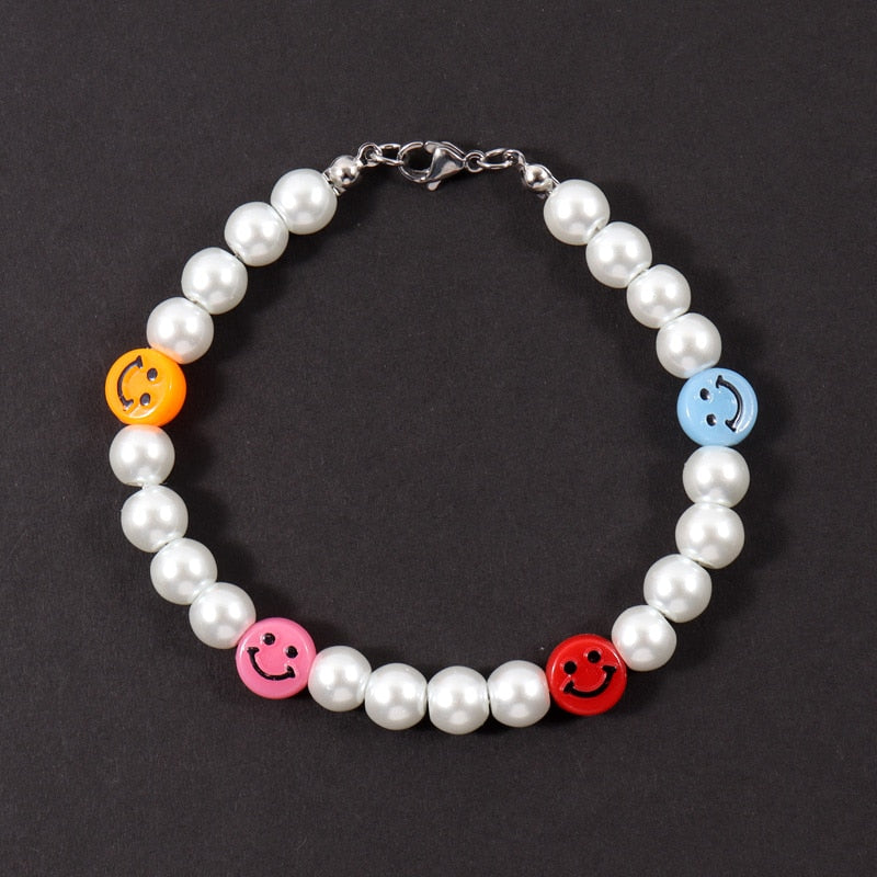 Smile Face Charm Bracelet