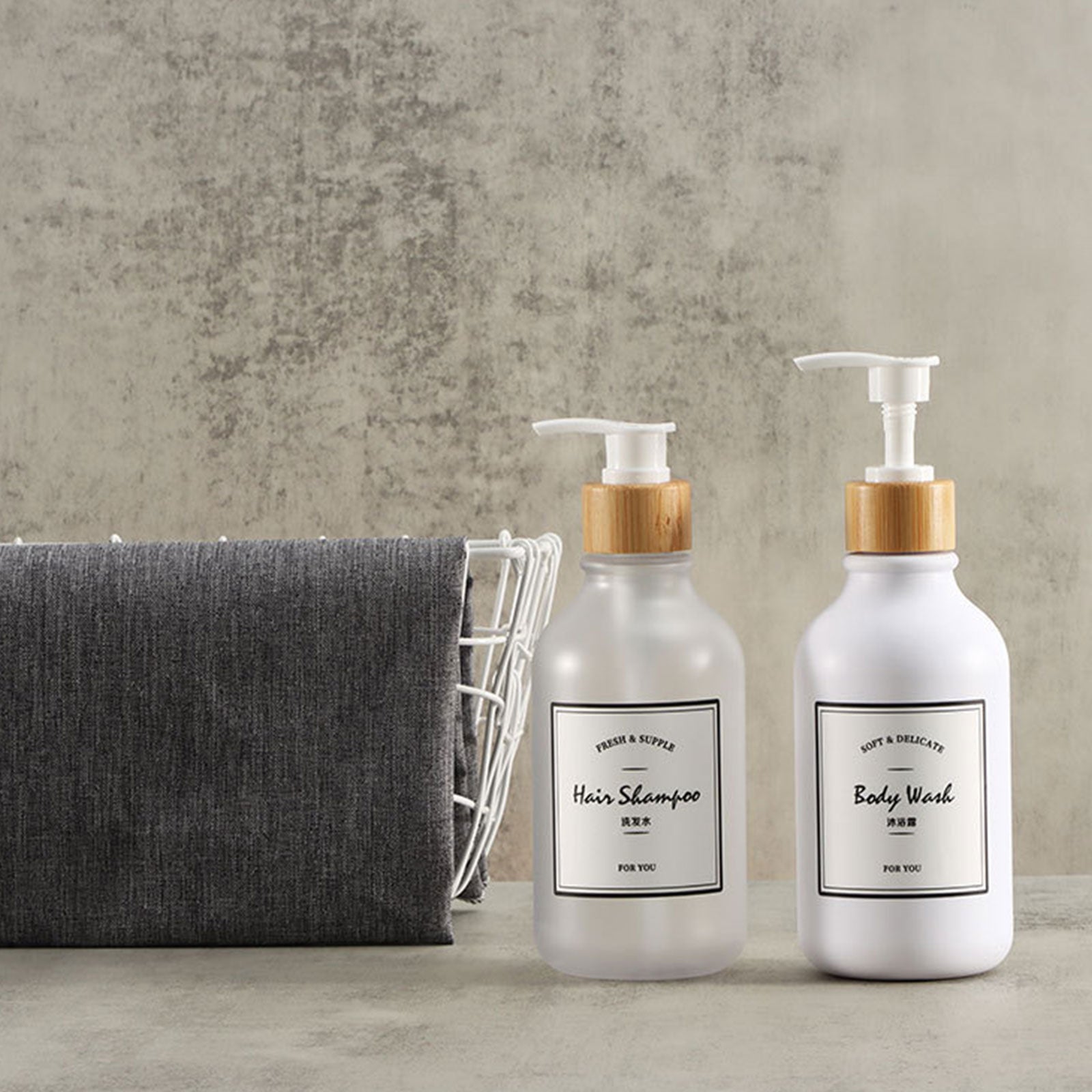 300/500ml Bathroom Soap Dispensers