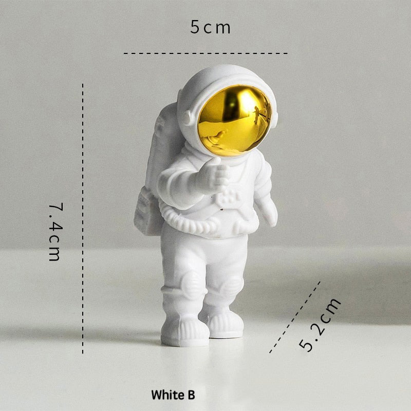 Resin astronaut decor