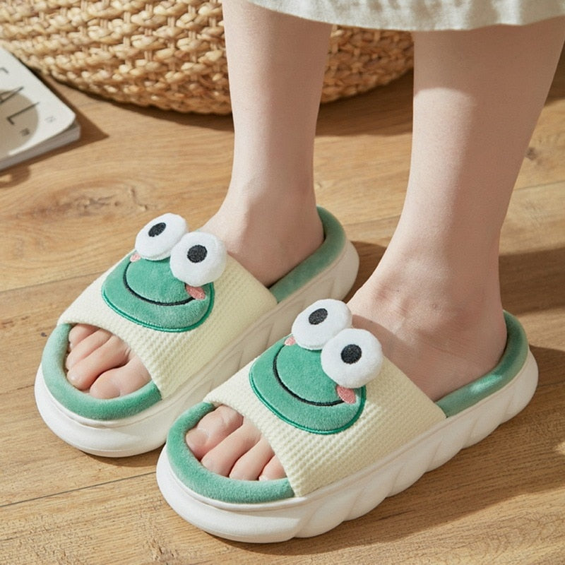 Cute Frog Slipper