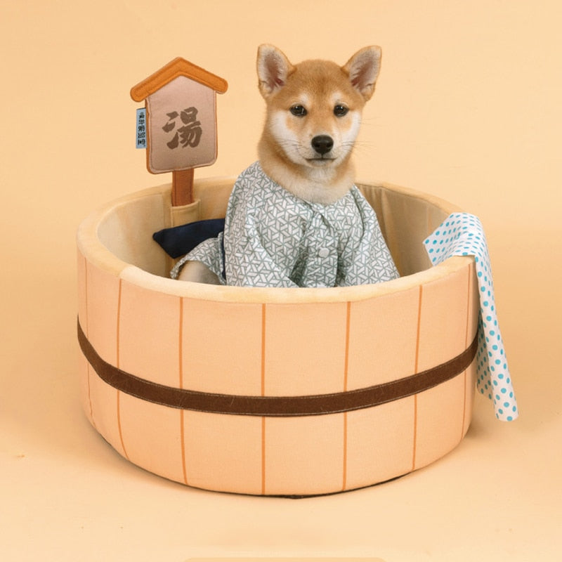 Japanese Bathtub Pet Bed