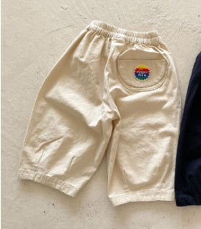 Cotton Wide-leg Pants