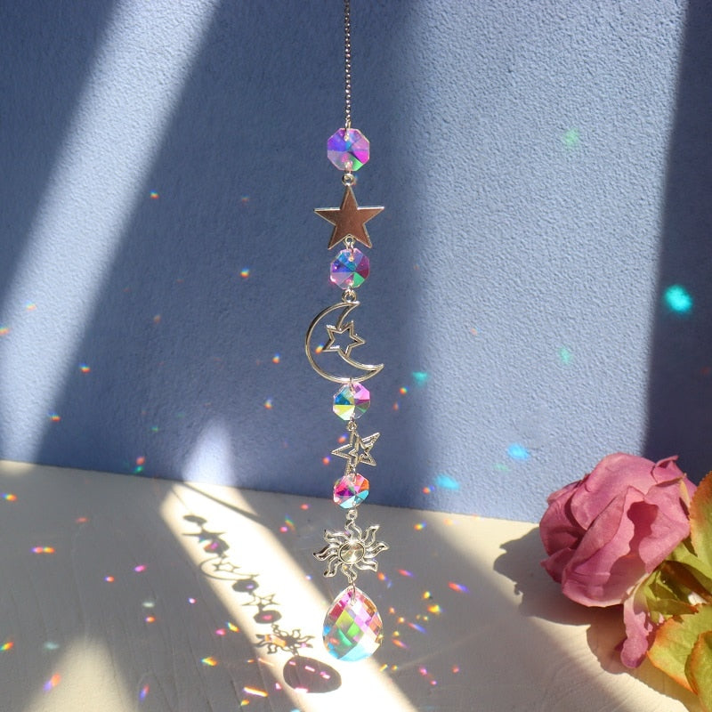 Suncatcher Hanging Crystal Prism