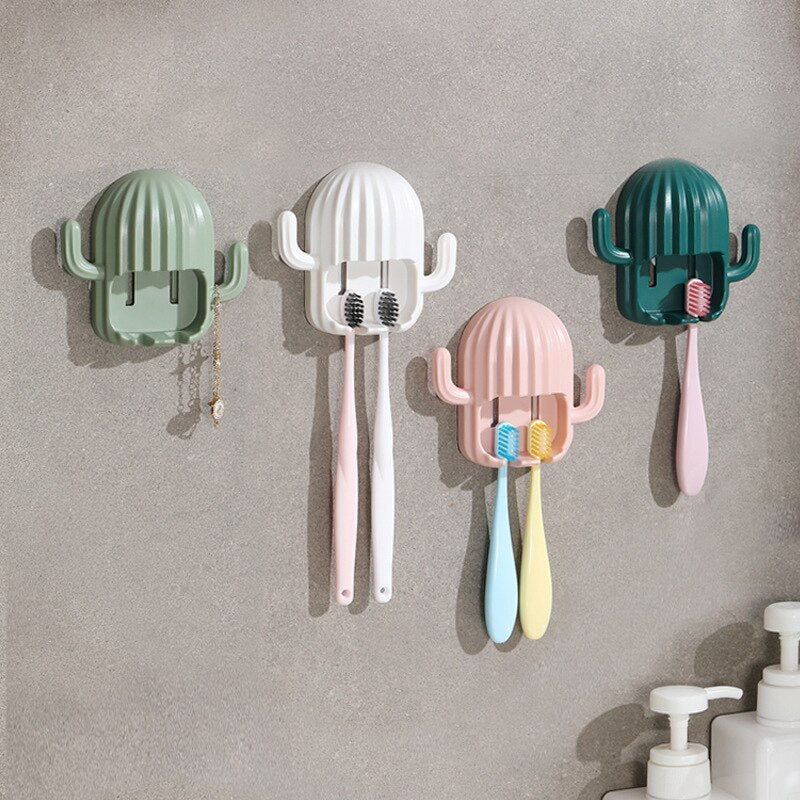 Cartoon Cactus Toothbrus