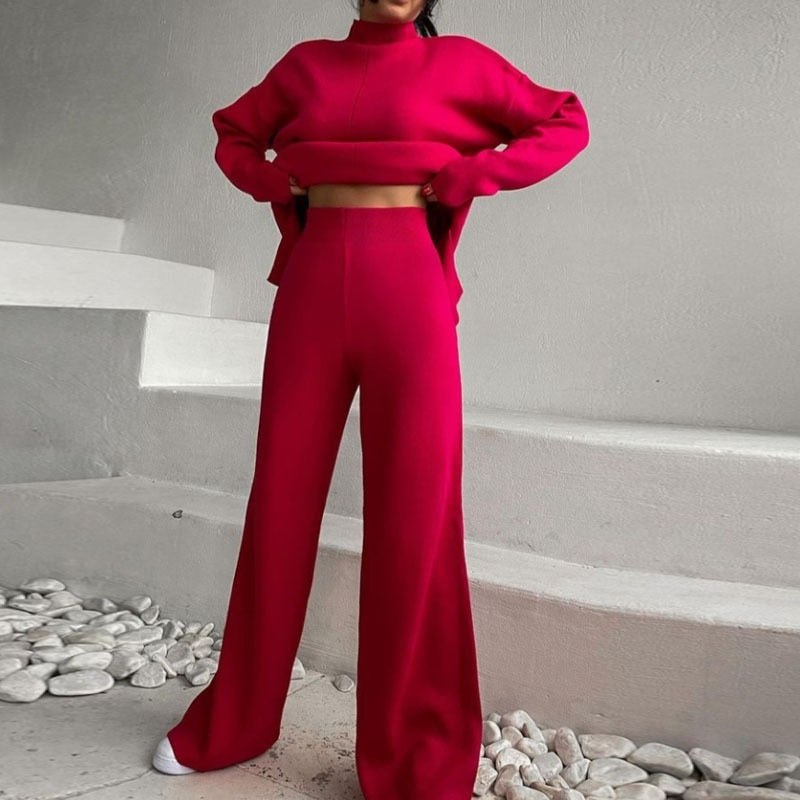Knitted Two Piece Set