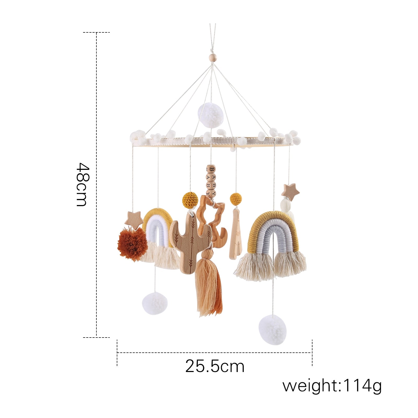 Baby Rattles Crib Mobile