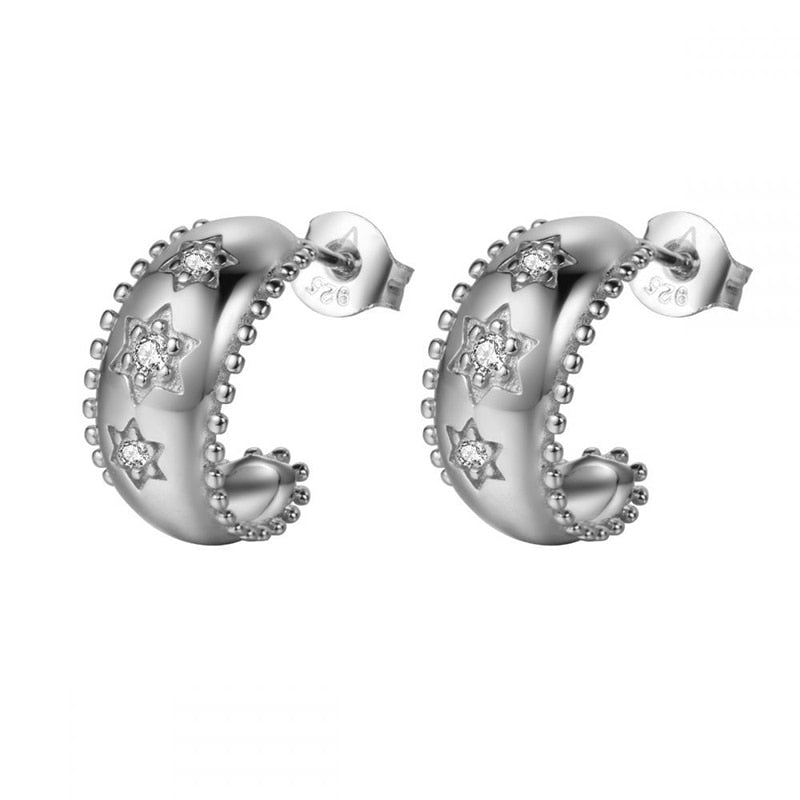 Gold Earrings Set