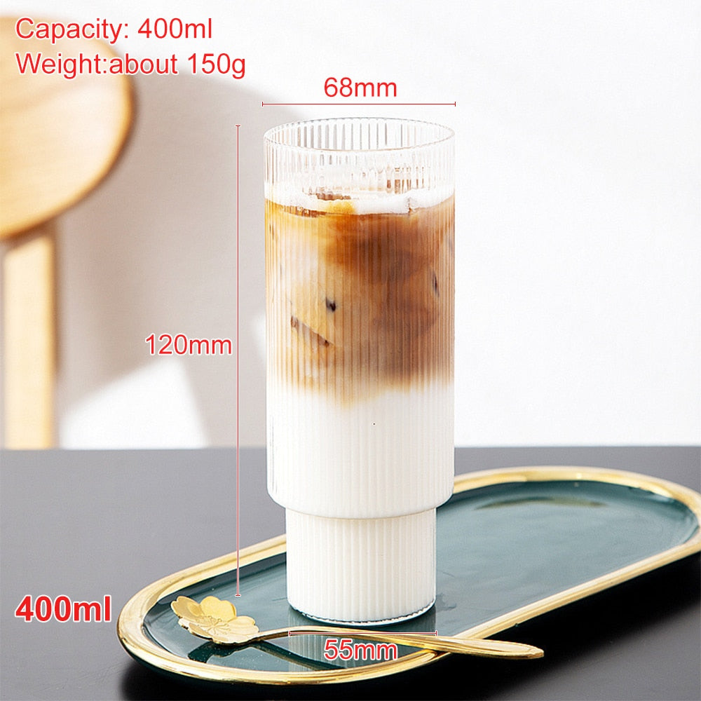 Glass Cold Coffee Cup