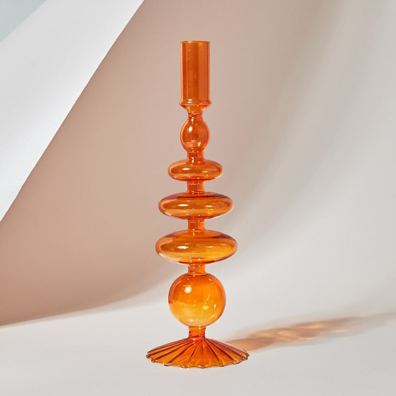 Mars Glass Candle Holder