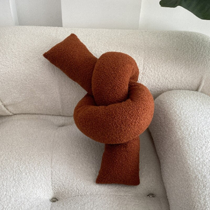 1PC Nordic Wool Plush Pillows