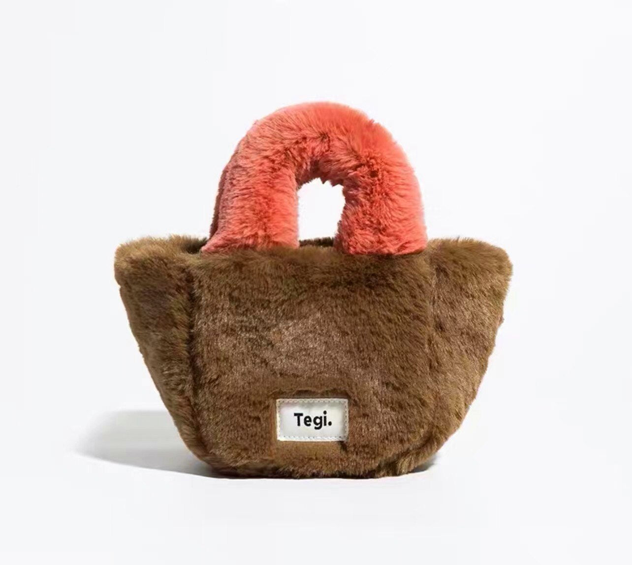 Faux Fur Small Tote Bag