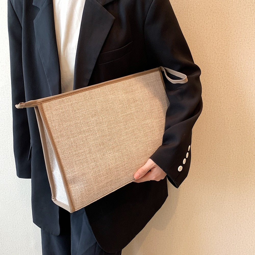 Clutch Canvas Bag