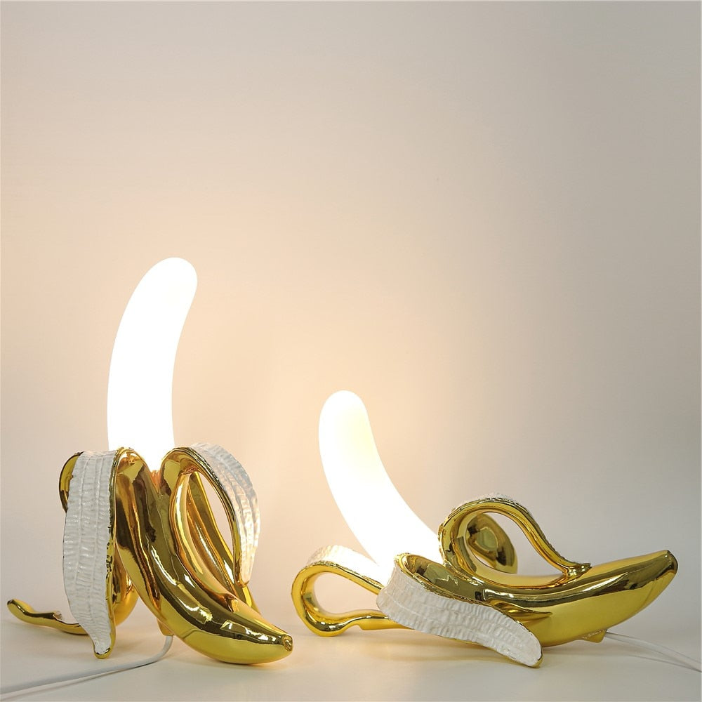 Banana Table Lamp Night