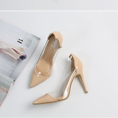 Transparent Pumps Shoes