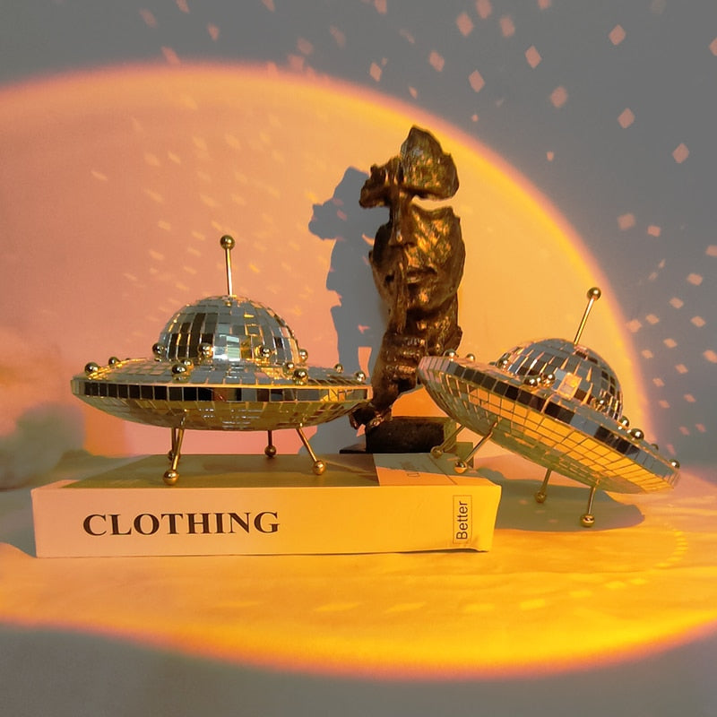 Mirror Reflective Balls Disco Ball UFO