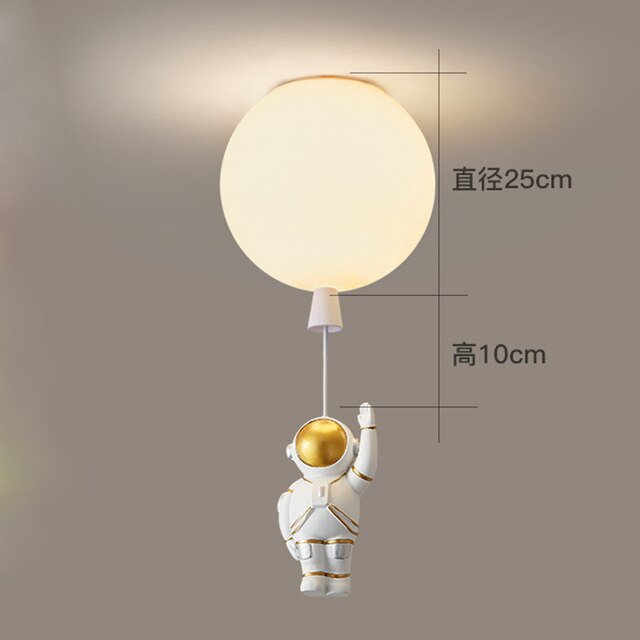 Nordic Astronaut Ballon LED Pendant Light