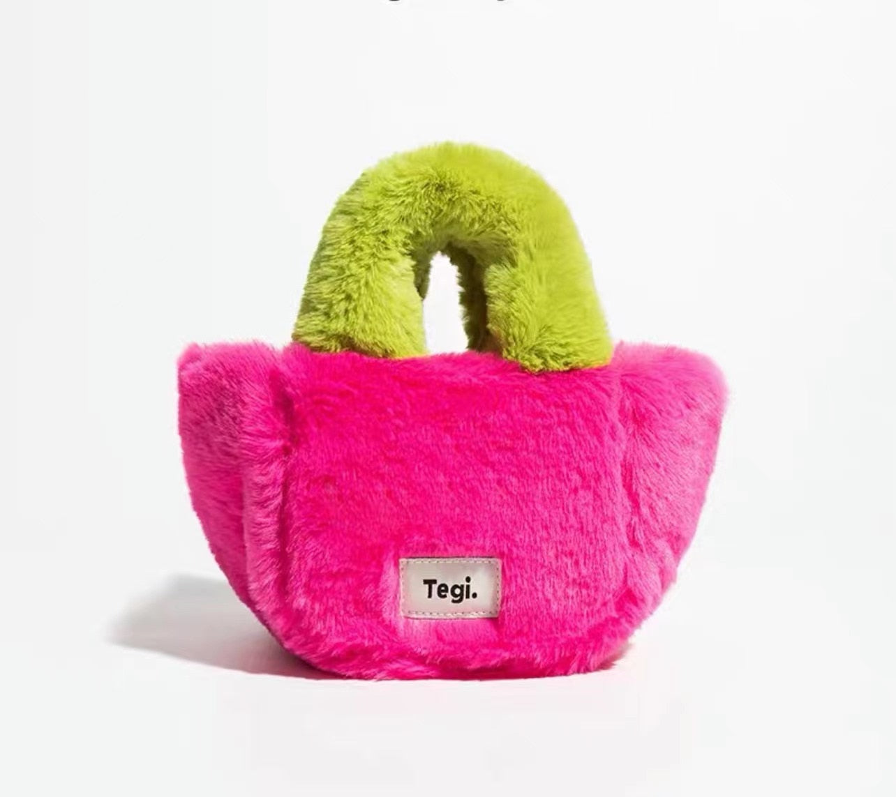 Faux Fur Small Tote Bag