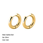 Classic Circle Hoop Earrings