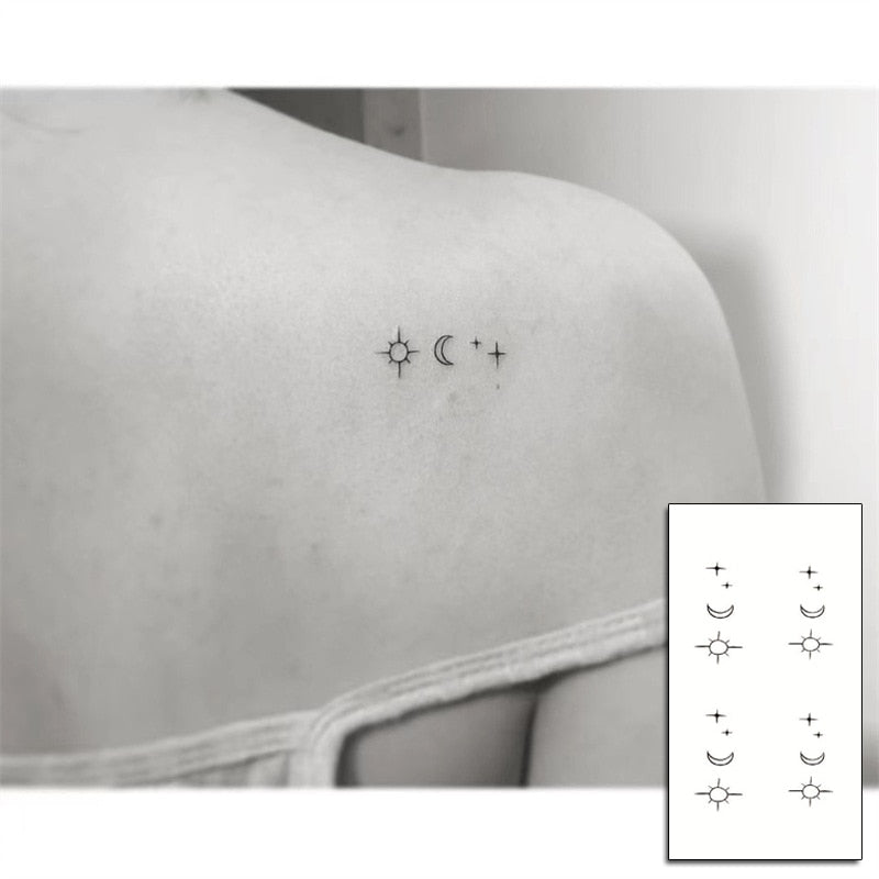 Galaxy Tattoo Sticker