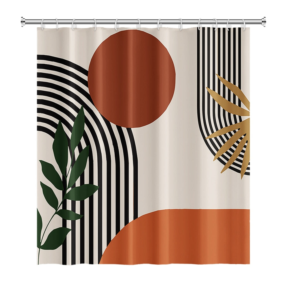 Abstract Art Boho Shower Curtain