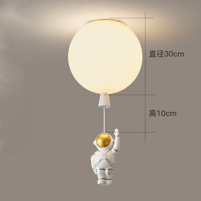 Nordic Astronaut Ballon LED Pendant Light