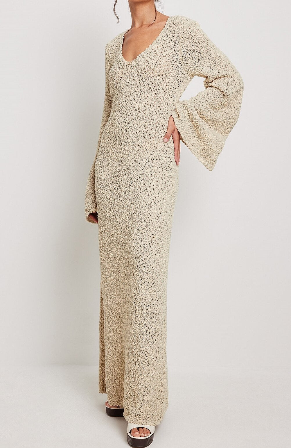 Knitted Long Dress