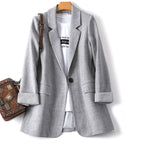 Minimalist Long Sleeve Blazer
