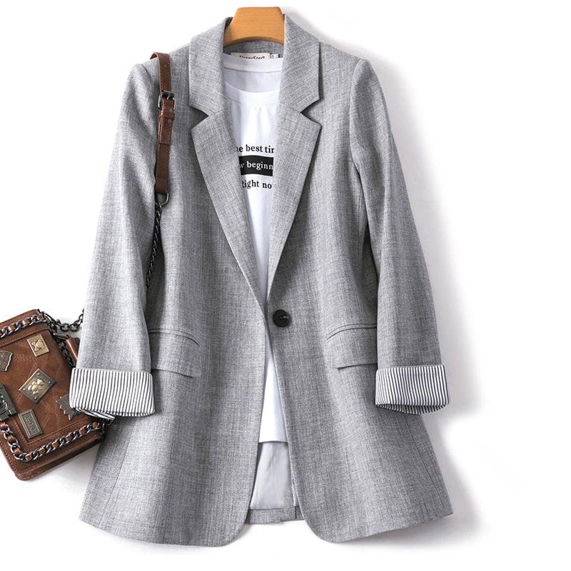 Minimalist Long Sleeve Blazer