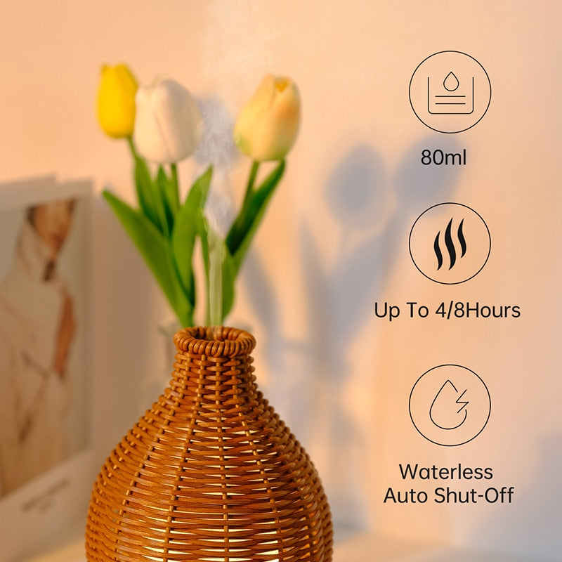 Essential Oil Diffuser Rattan Diffuser