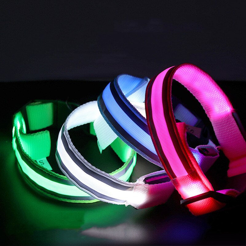 LED Glowing Dog Collar Adjustable Anti-Lost