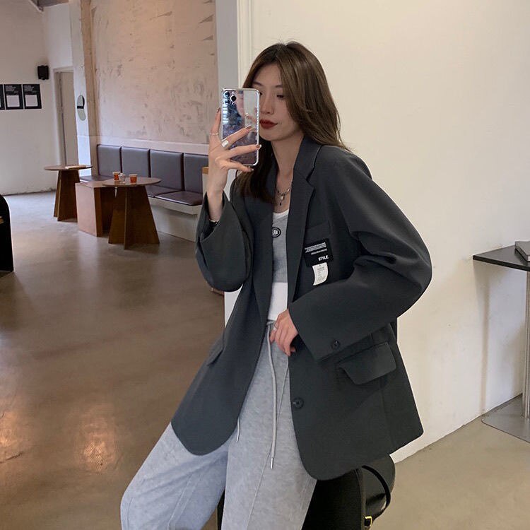 Oversize Long Blazer
