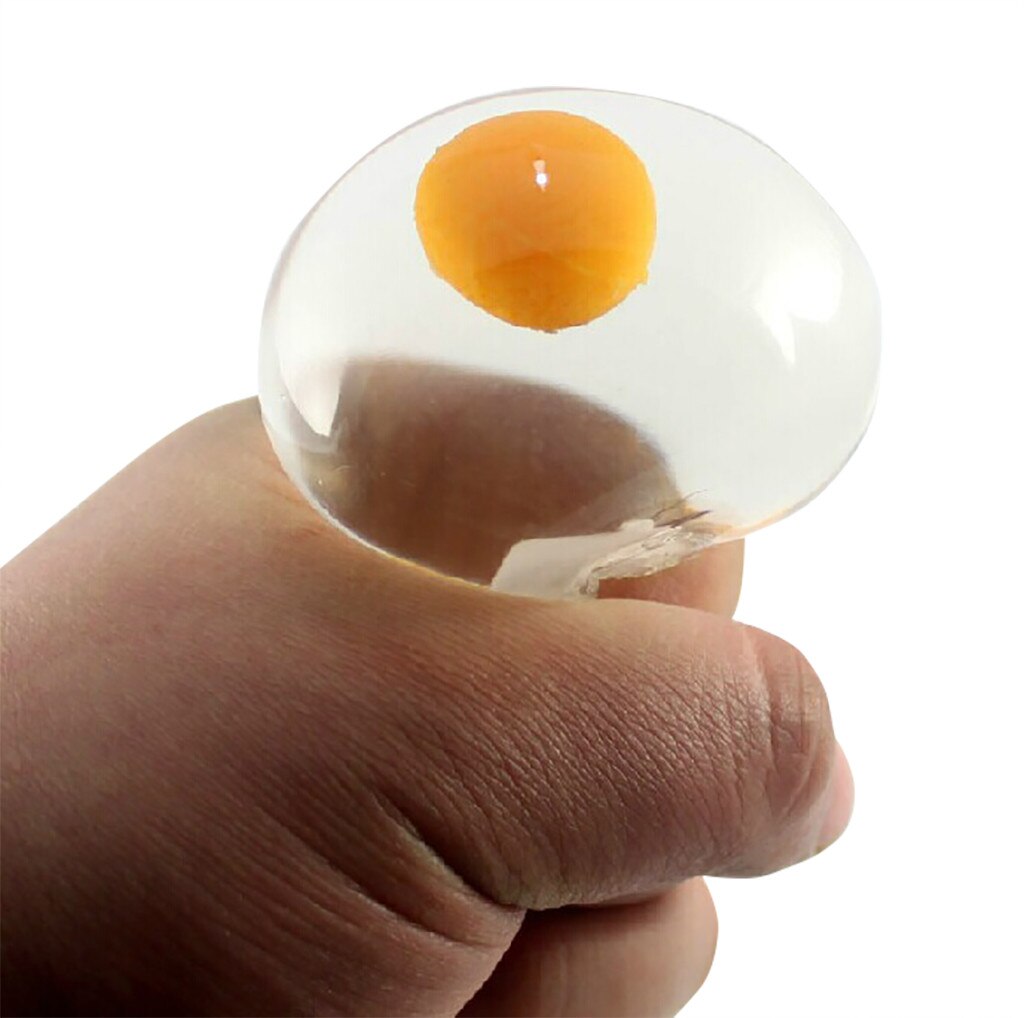 Transparent Anti Stress Egg Water Ball