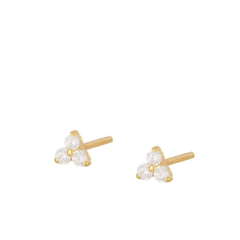 Gold Earrings Set