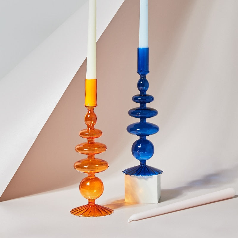 Mars Glass Candle Holder