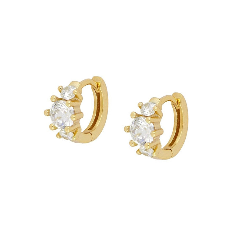 Gold Earrings Set